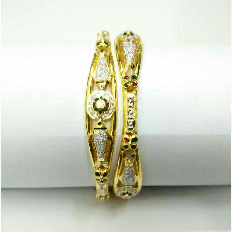 22K / 916 Gold Antique Stylish Copper Kadli