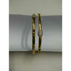 Gold 916 Antique Ladies Copper Kadli