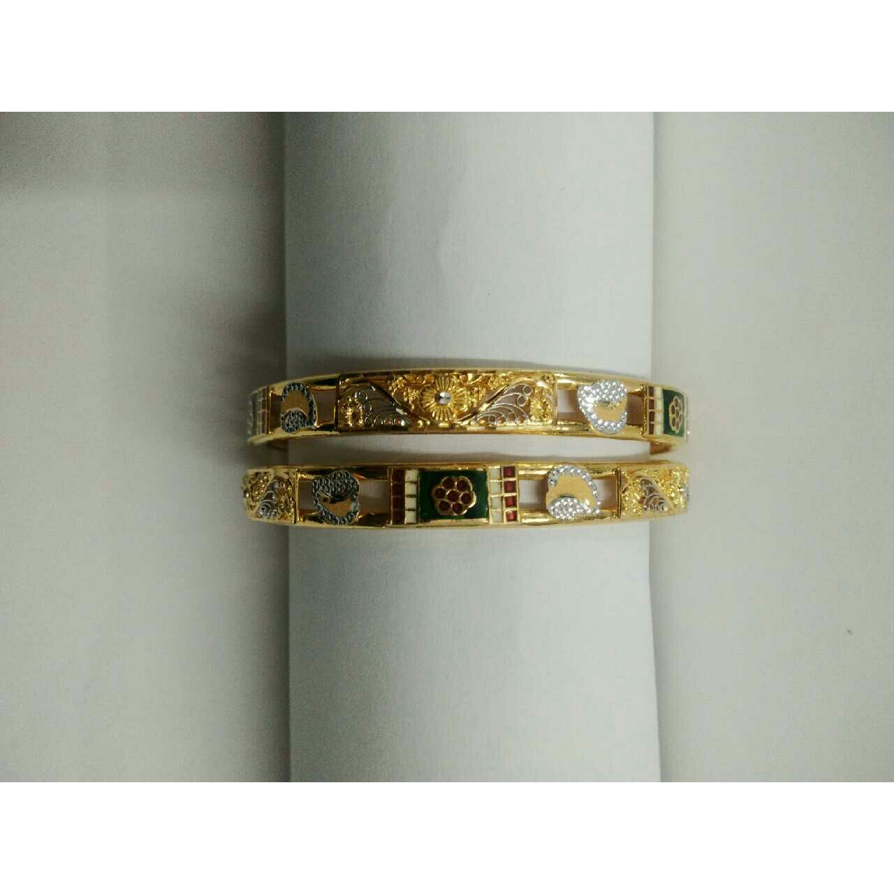 Antique Indian Stylish 22K Copper Kadli