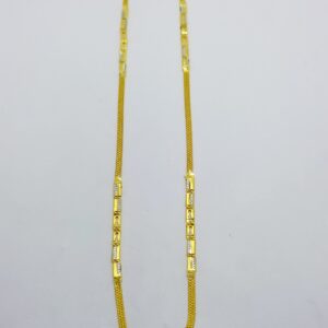 22k bold gold design chain