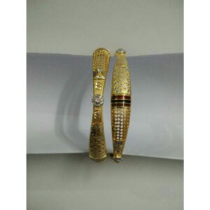 Antique 22KT Gold Ladies Indian Kadli