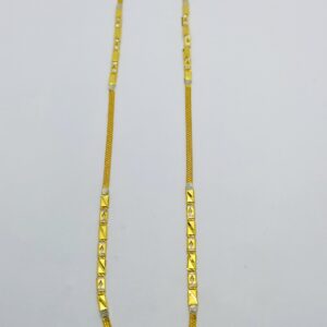 916 yellow gold chain