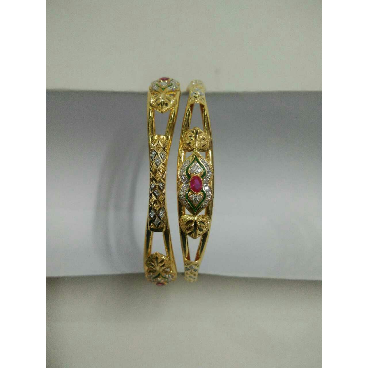 22K Gold Ladies Indian Modern Stylish Kadli
