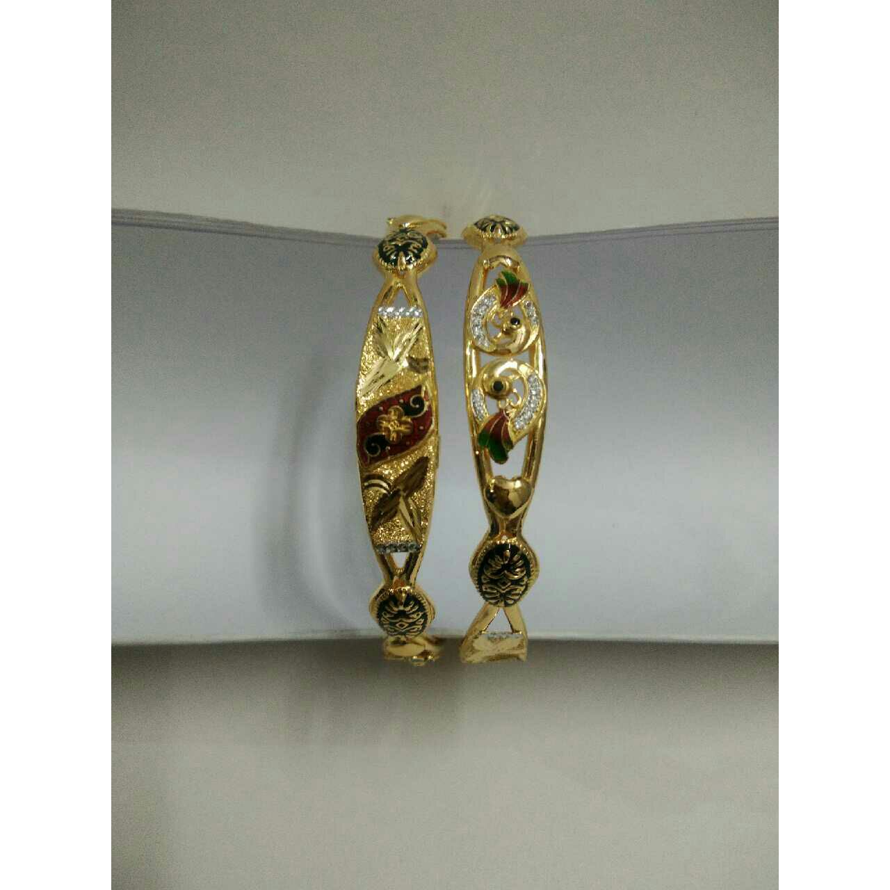 Gold Ladies Attractive Kadli ( Pieces )