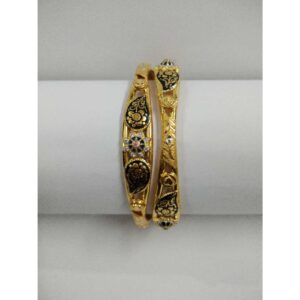 Stylish 22KT Yellow Gold Copper Kada
