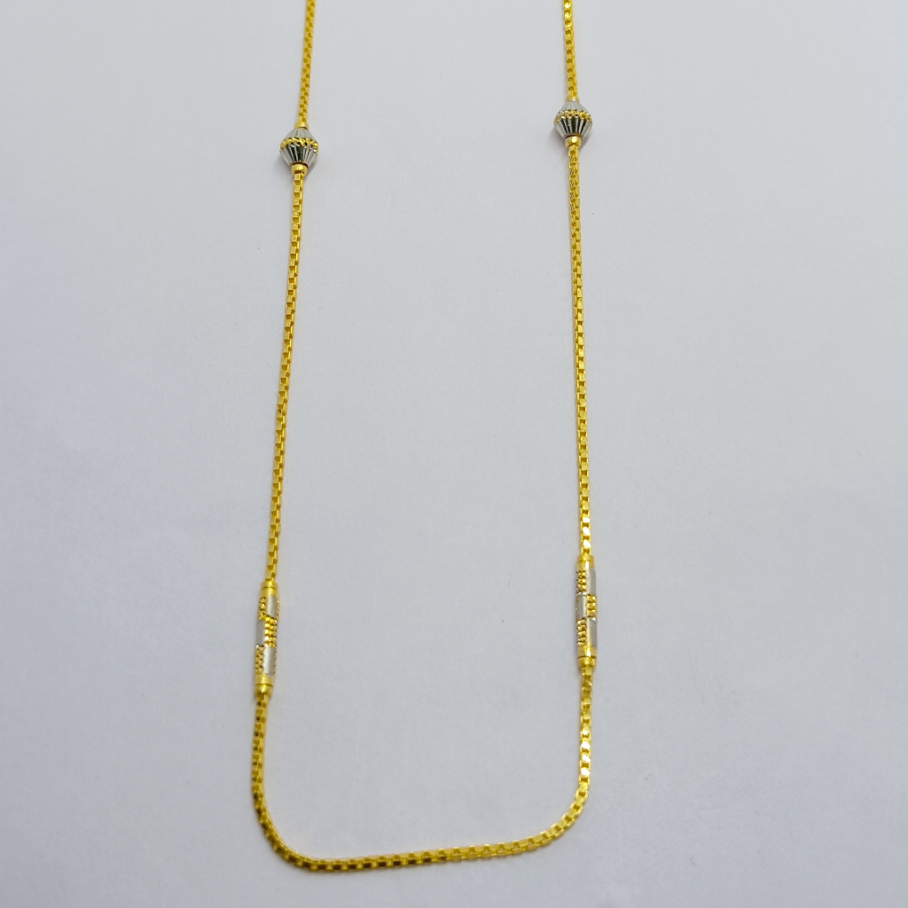 22K fancy gold chain For Women - Image 2