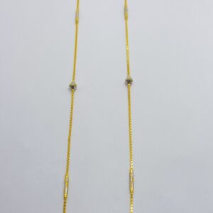22K fancy gold chain For Women