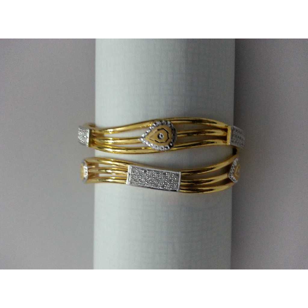 Stylish 916 Gold Ladies Bangles