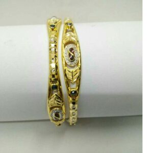22K / 916 Gold Ladies Antique Copper Kadli