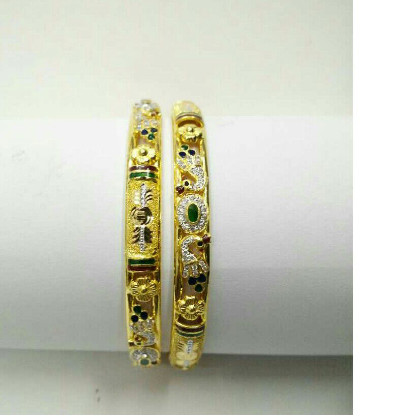 Antique Ladies Gold Ladies Copper Bangles