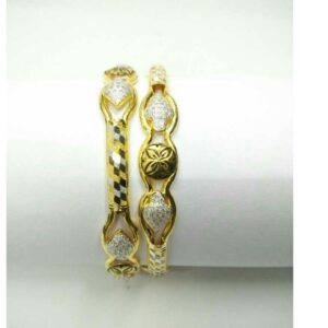 916 Gold Ladies Classic Copper Bangles ( Pieces )