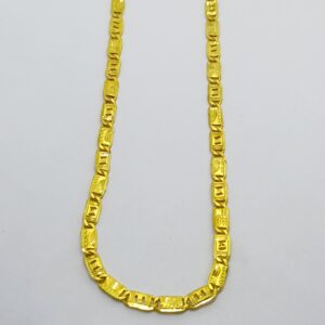 916 Plain hollow navabi gold chain