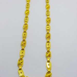 22crt hollow Classic gold chain