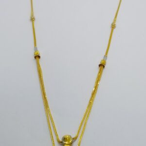 22k fancy vertical gold dokiya