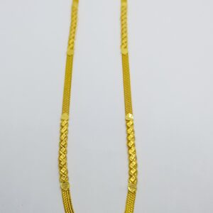 22k machine fitting gold chain
