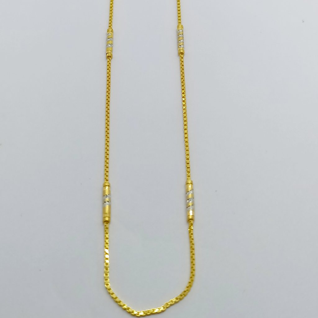 22crt Fancy Gold Chain - Image 2