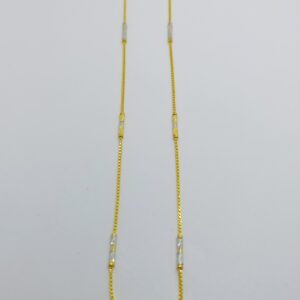 916 Lightweight Pipe Gold Chain