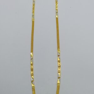 22k Yellow Gold  nawabi chain