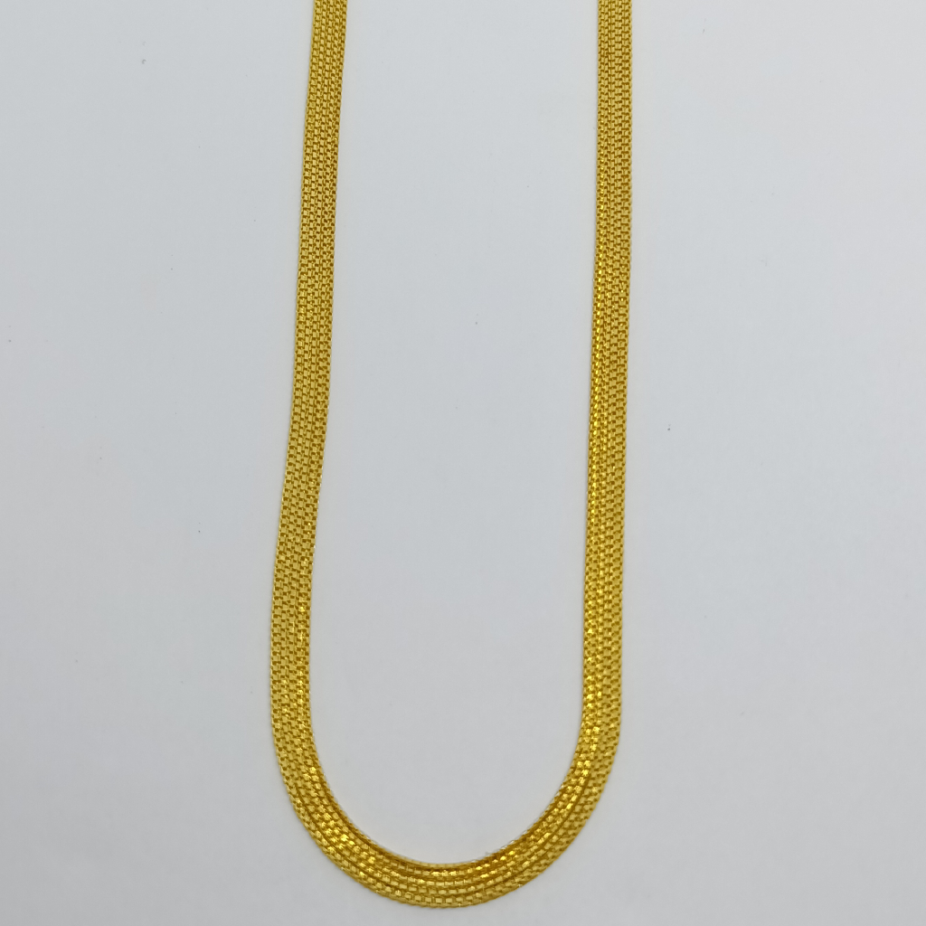 22k gold fiveway machine chain - Image 2