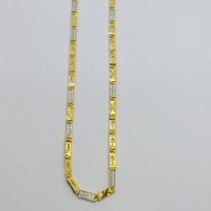 22k nawabi fancy chain