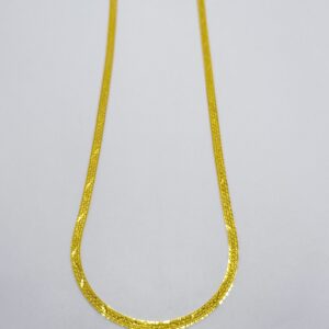 22k gold ss machine chain