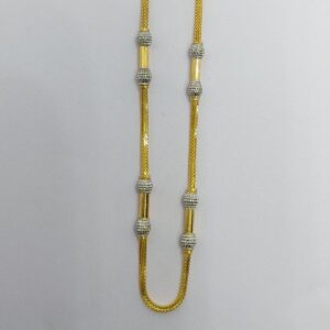 916 Gold Pipe Ladies Chain