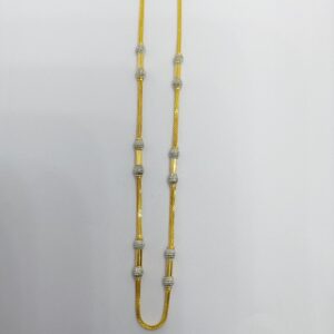 916 Gold Pipe Ladies Chain