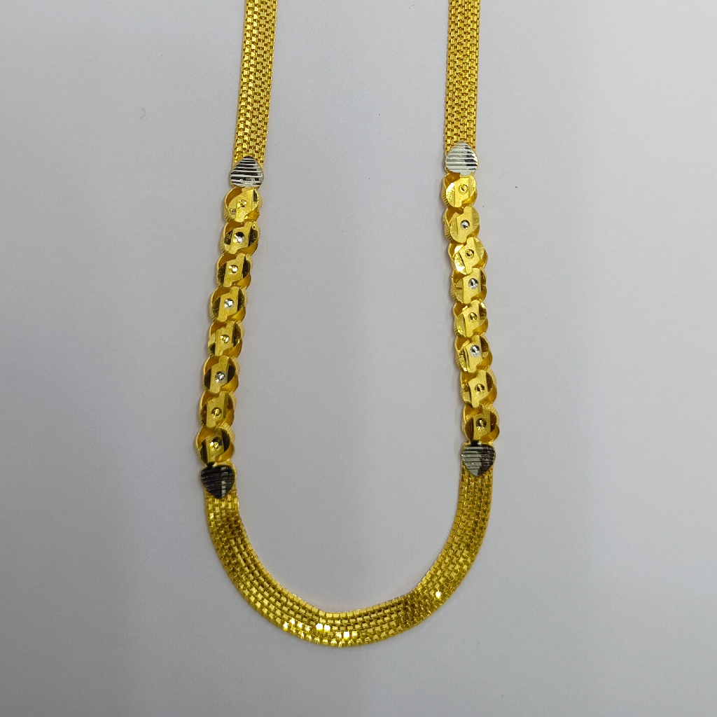 22k beautiful gold bandhan chain - Image 2