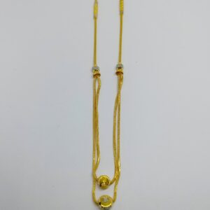 22crt fancy double line dokiya