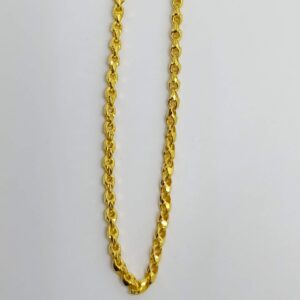 916 Gold Hallmark Choco Gents Chain