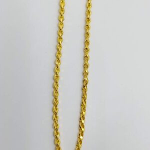 916 Gold Hallmark Choco Gents Chain