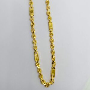 22crt Gold Fancy Gents Chain