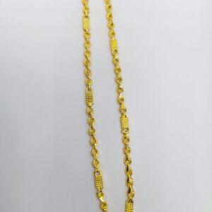 22crt Gold Fancy Gents Chain