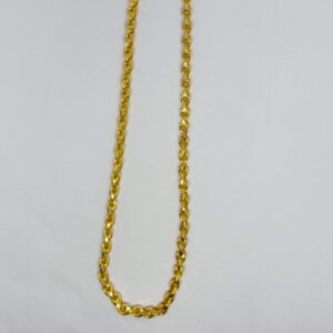 22crt Gold Gents Handmade Chain