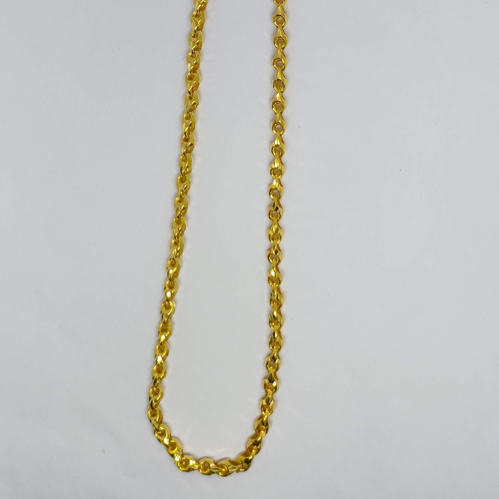 22crt Gold Gents Handmade Chain - Image 2