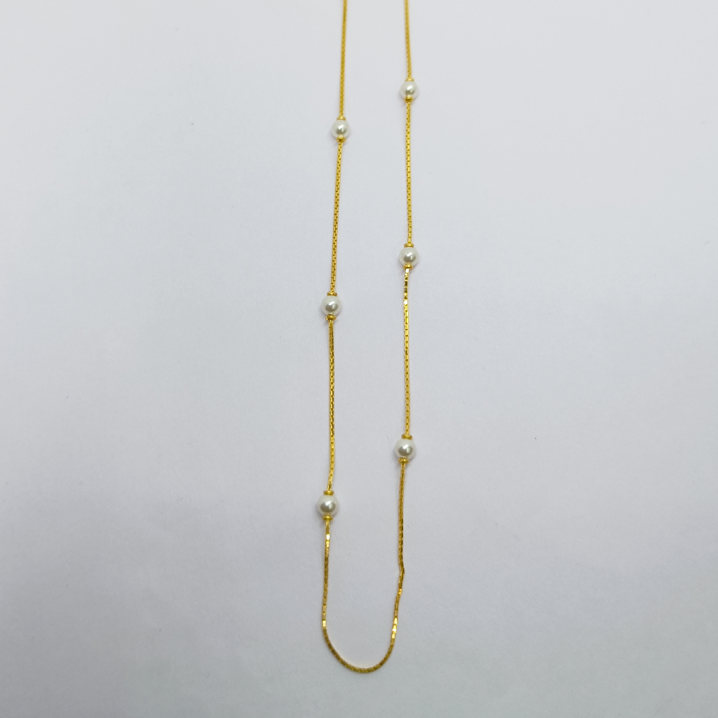 916 Gold Fancy Moti Chain - Image 2