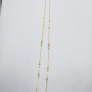 916 Gold Light Weight Fancy Chain