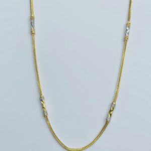 916 Gold Designer Ladies Chain