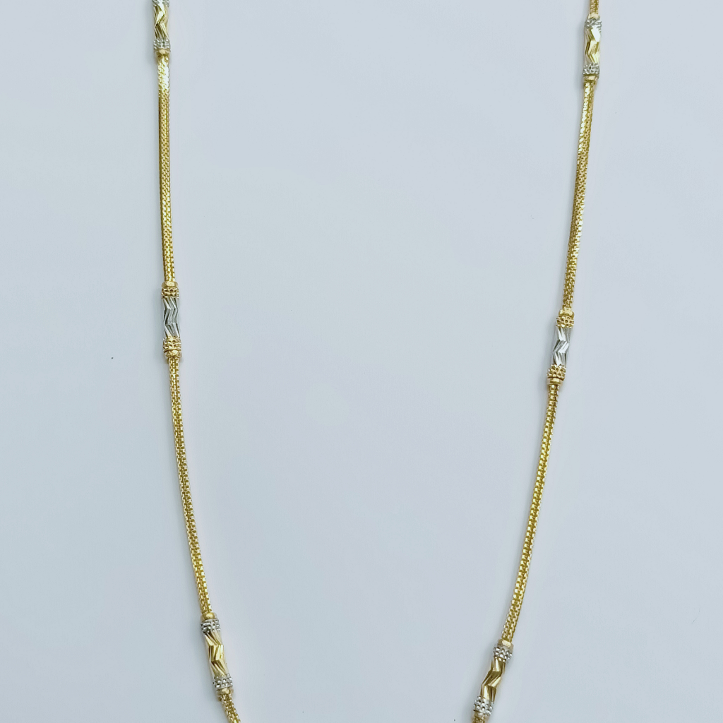 916 Gold Designer Ladies Chain