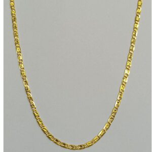 916 Gold Hollow Chain For Men