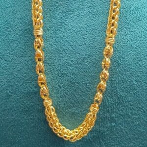 916 Gold Hollow Gents Chain