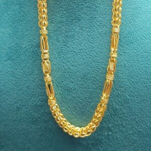 22crt Gold Stylish Hollow Chain