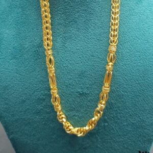 22crt Gold Hollow Chain