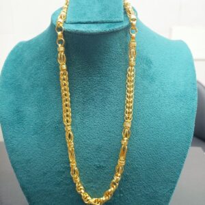 22crt Gold Hollow Chain