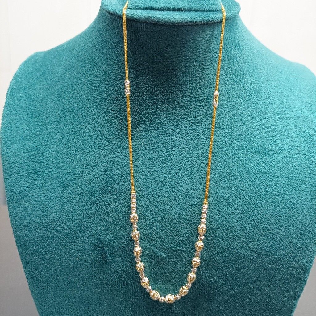22crt Gold Designer Chain
