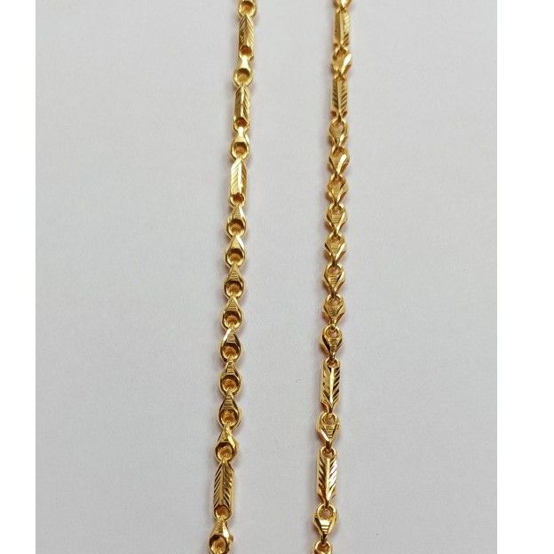 22KT Gold Choco Chain For Men - Image 3