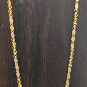 22 carat gold handmade chain