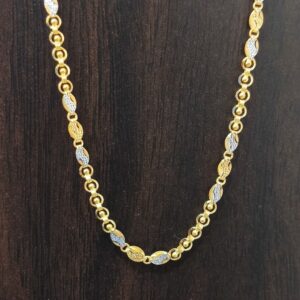 22 carat gold handmade chain