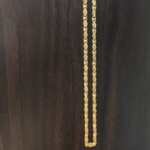 22 carat gold handmade chain 20gm