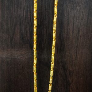22 carat gold choco chain 12gm